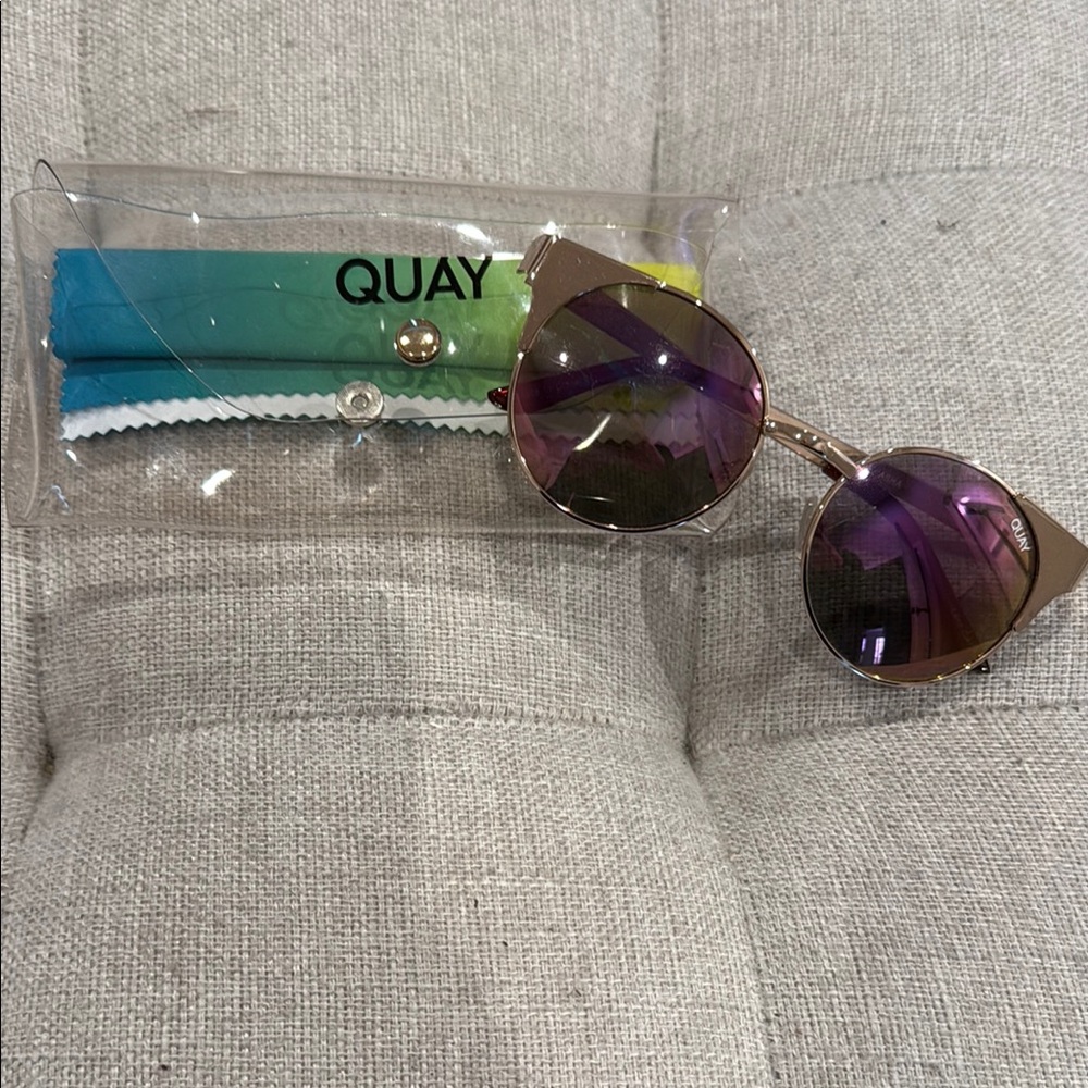Quay Australia Purple Sunglasses